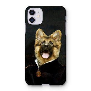 The Duchess: Custom Pet Phone Case - Paw & Glory - Dog Portraits - Pet Portraits