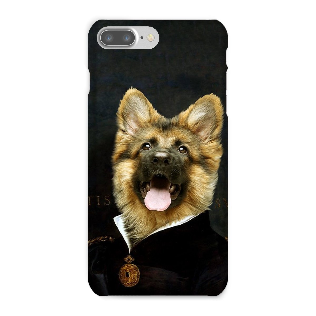 The Duchess: Custom Pet Phone Case - Paw & Glory - Dog Portraits - Pet Portraits