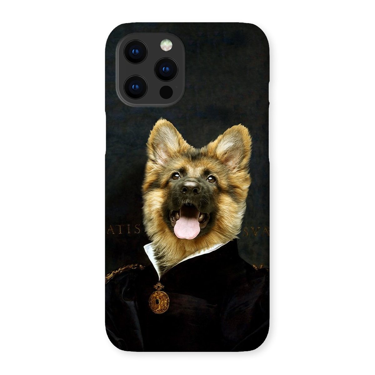 The Duchess: Custom Pet Phone Case - Paw & Glory - Dog Portraits - Pet Portraits