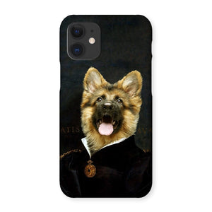 The Duchess: Custom Pet Phone Case - Paw & Glory - Dog Portraits - Pet Portraits