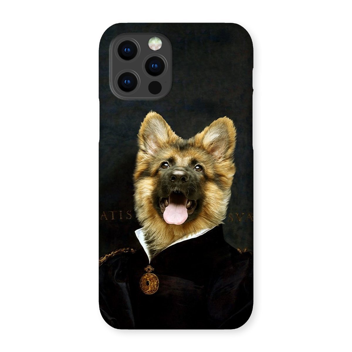 The Duchess: Custom Pet Phone Case - Paw & Glory - Dog Portraits - Pet Portraits