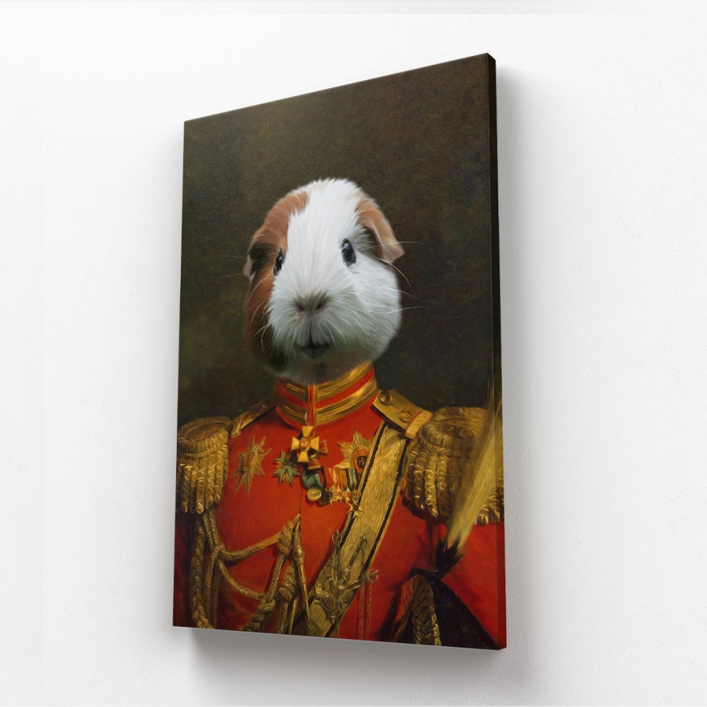 Pet Portraits | The Duke: Animal Art Canvas | Paw & Glory