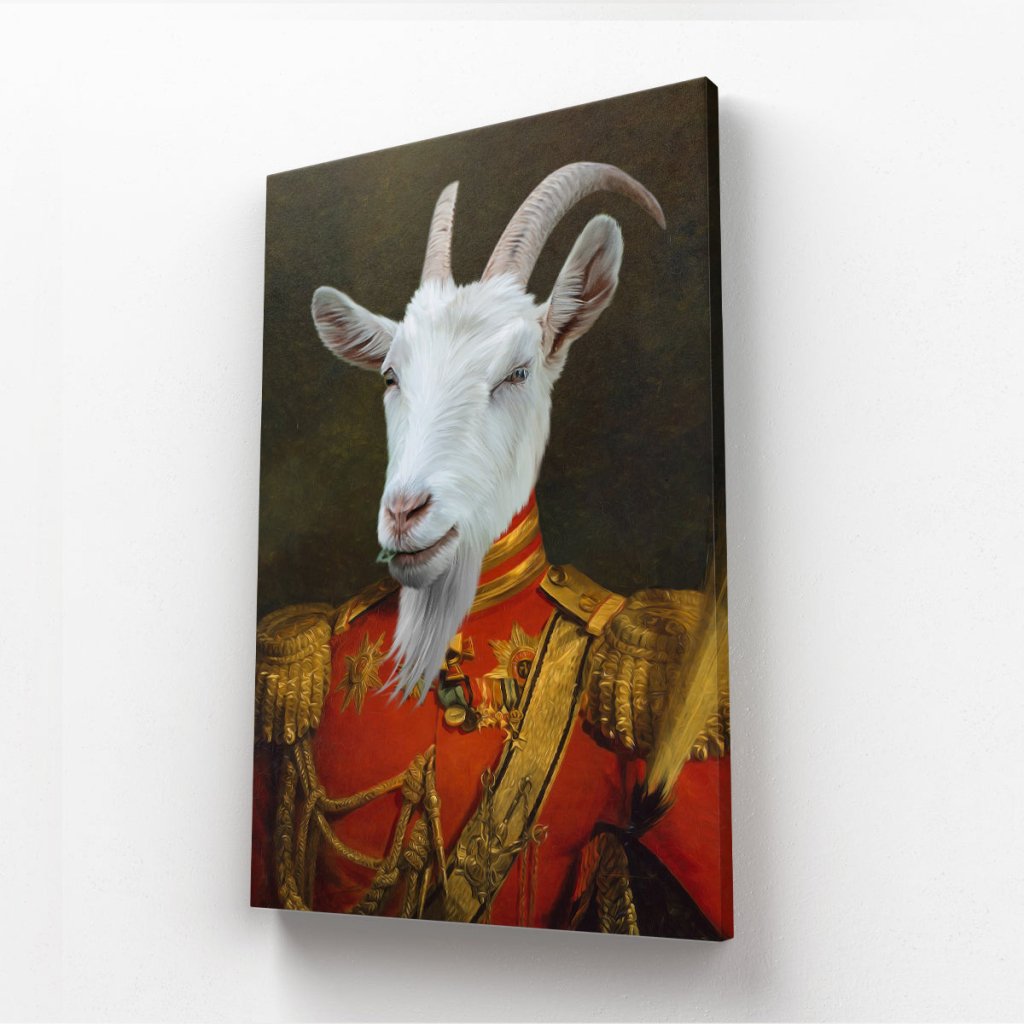 Pet Portraits | The Duke: Animal Art Canvas | Paw & Glory