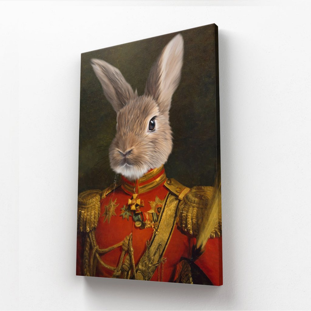 Pet Portraits | The Duke: Animal Art Canvas | Paw & Glory