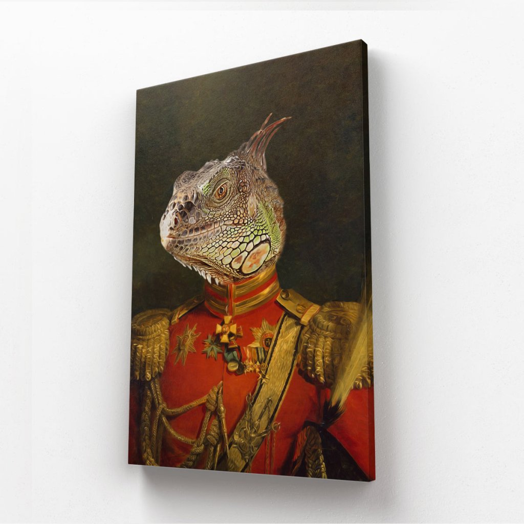 Pet Portraits | The Duke: Animal Art Canvas | Paw & Glory