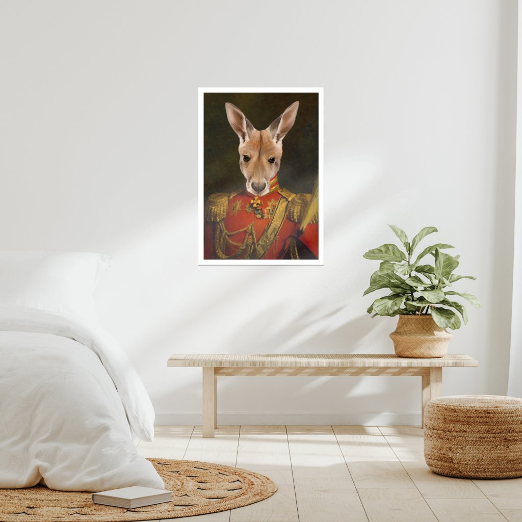 Pet Portraits | The Duke: Animal Art Poster | Paw & Glory