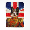 The Duke British Flag Edition: Custom Pet Blanket