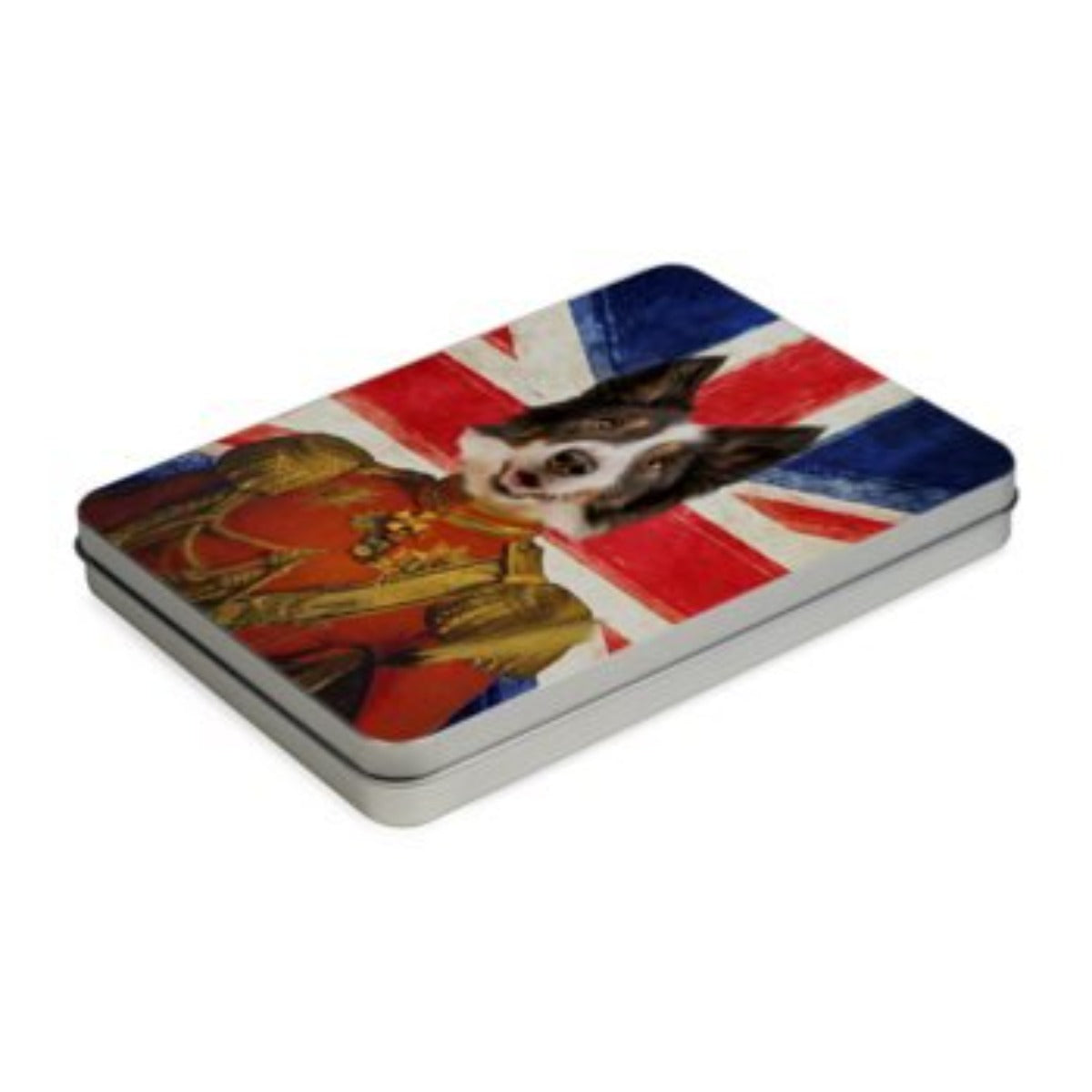 Pet Portraits | The Duke British Flag Edition: Custom Pet Puzzle | Paw & Glory