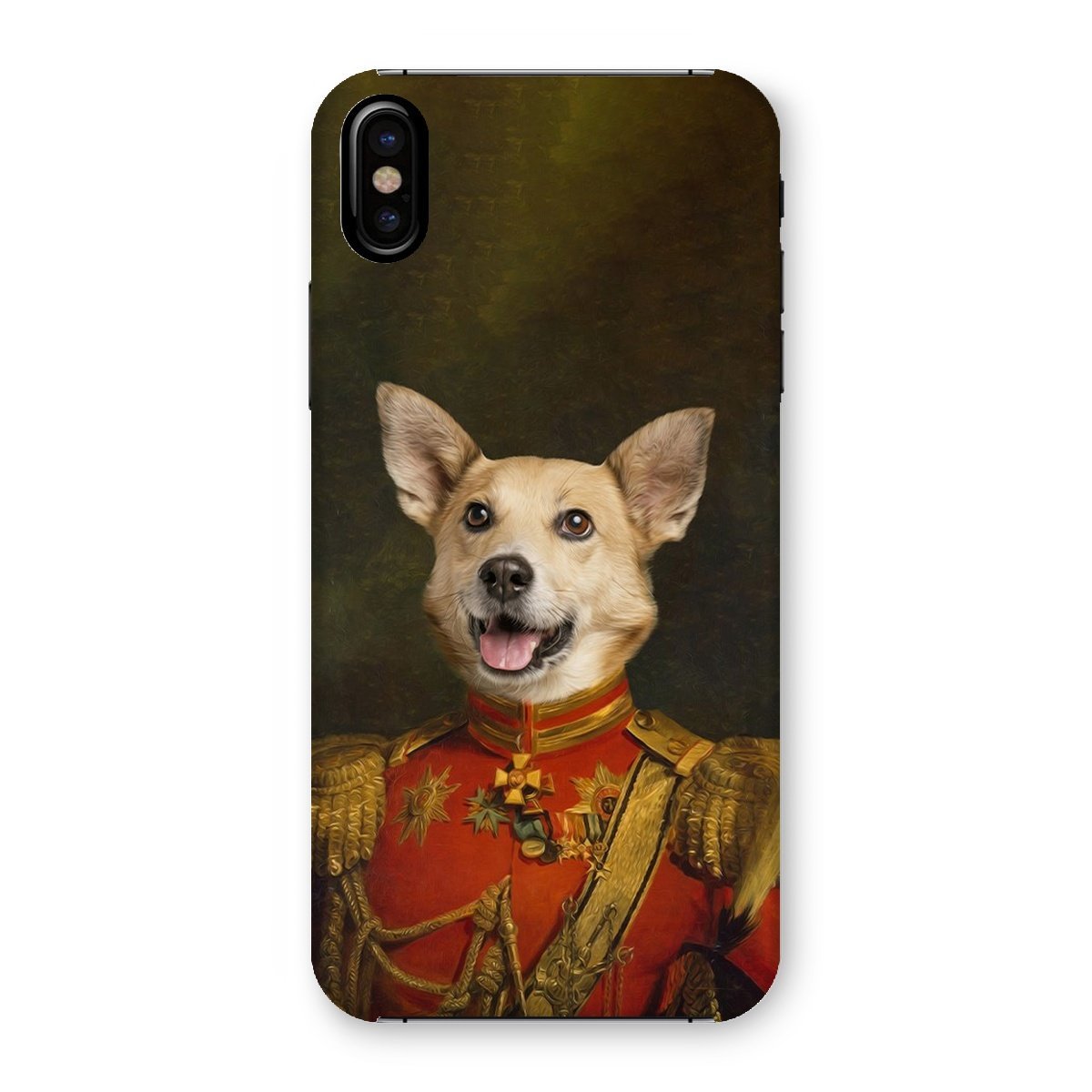 Pet Portraits | The Duke: Custom Pet Phone Case | Paw & Glory