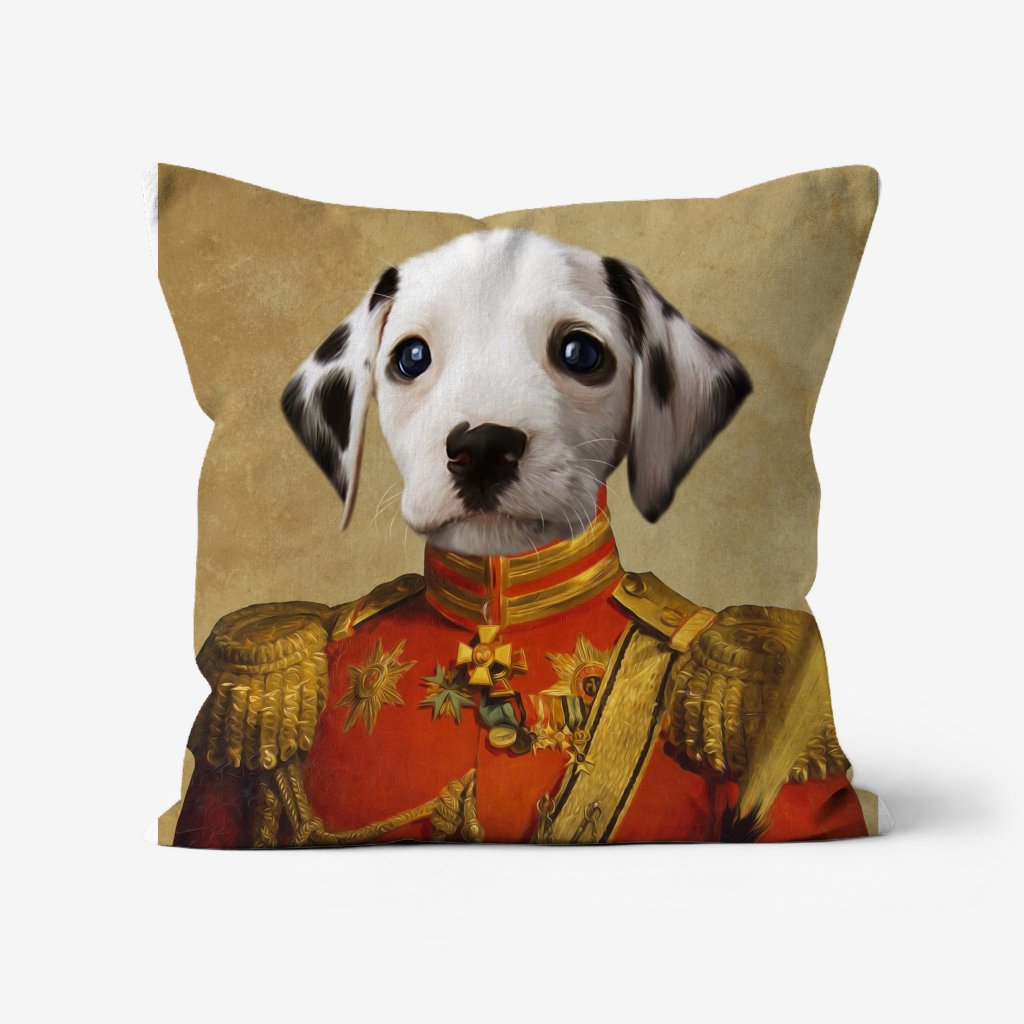 Pet Portraits | The Duke: Custom Pet Pillow | Paw & Glory