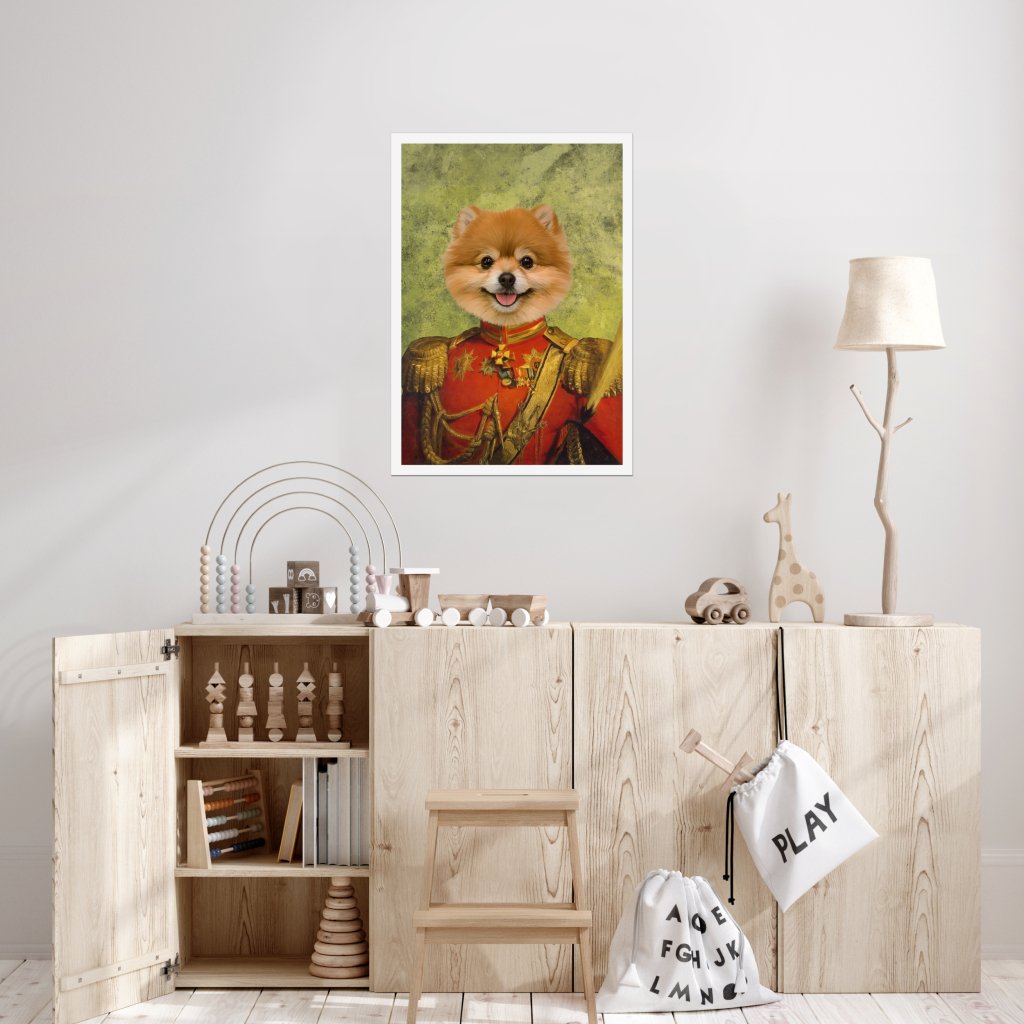 Pet Portraits | The Duke: Custom Pet Poster | Paw & Glory