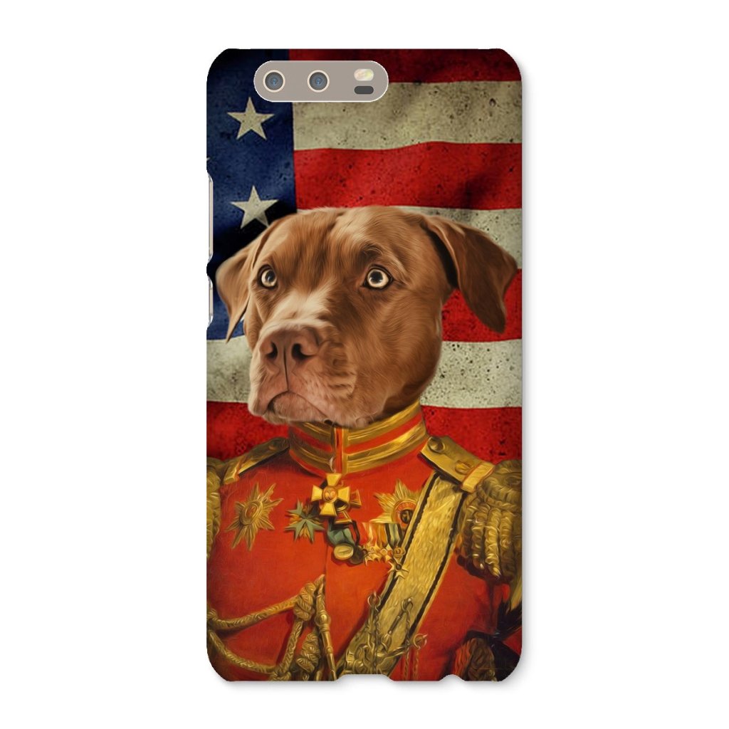 Pet Portraits | The Duke USA Flag Edition: Custom Pet Snap Phone Case | Paw & Glory