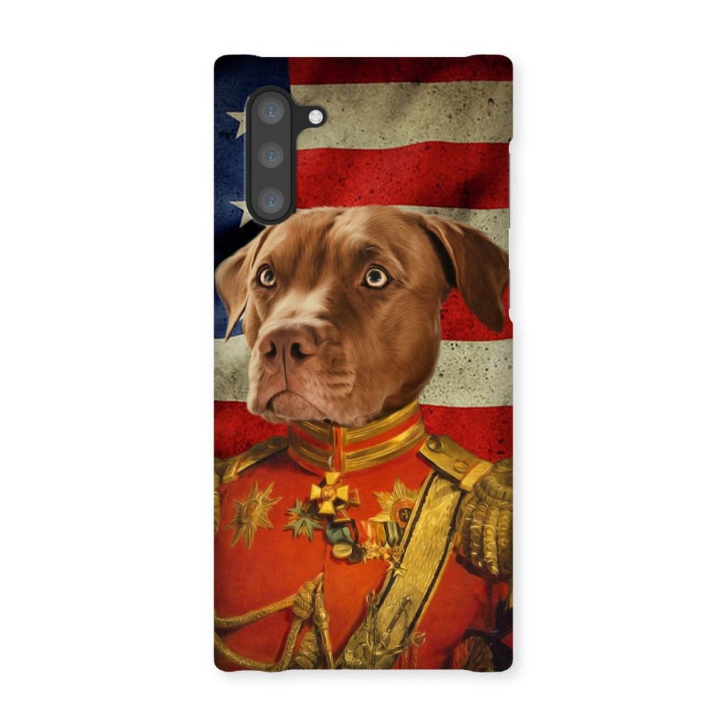 Pet Portraits | The Duke USA Flag Edition: Custom Pet Snap Phone Case | Paw & Glory
