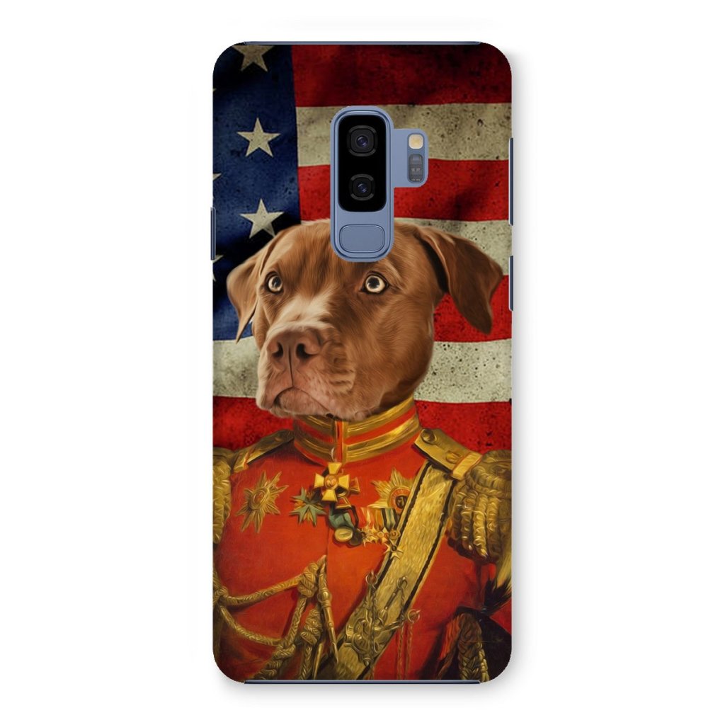 Pet Portraits | The Duke USA Flag Edition: Custom Pet Snap Phone Case | Paw & Glory