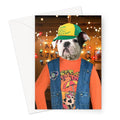 The Dustin (Stranger Things Inspired): Custom Pet Greeting Card