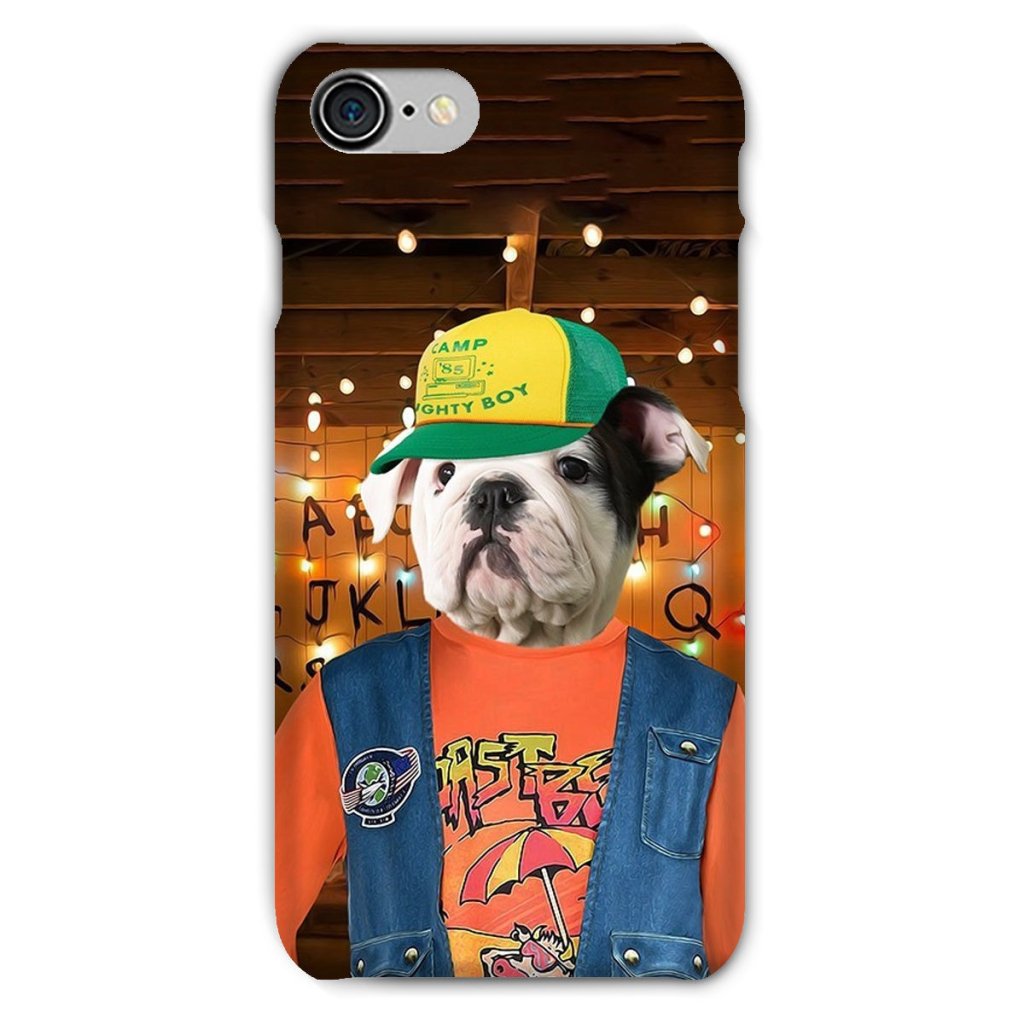 Retro 80s Sci-Fi Custom Pet Snap Phone Case | Custom Pet Artwork | Paw & Glory