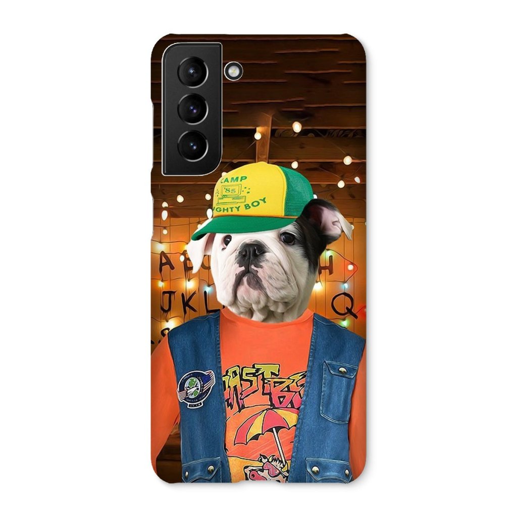 Retro 80s Sci-Fi Custom Pet Snap Phone Case | Custom Pet Artwork | Paw & Glory