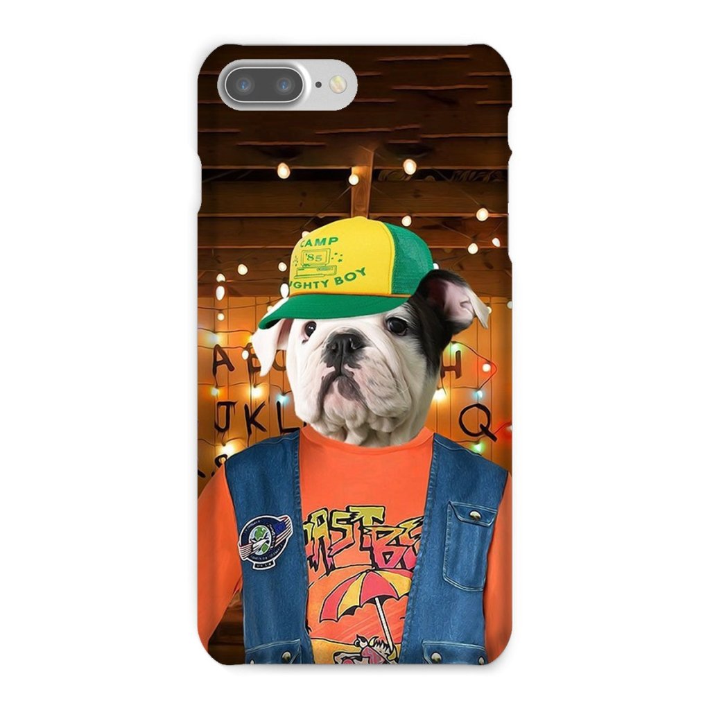 Retro 80s Sci-Fi Custom Pet Snap Phone Case | Custom Pet Artwork | Paw & Glory