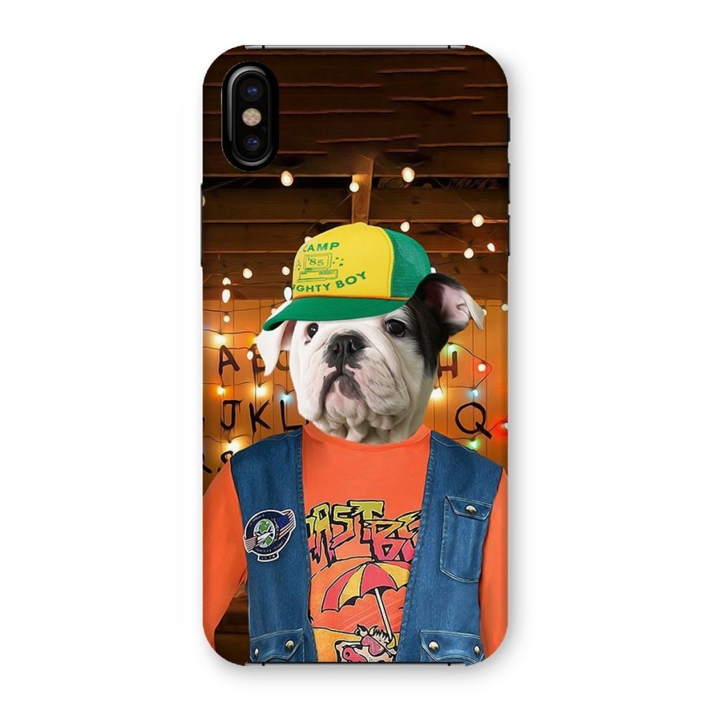 Retro 80s Sci-Fi Custom Pet Snap Phone Case | Custom Pet Artwork | Paw & Glory