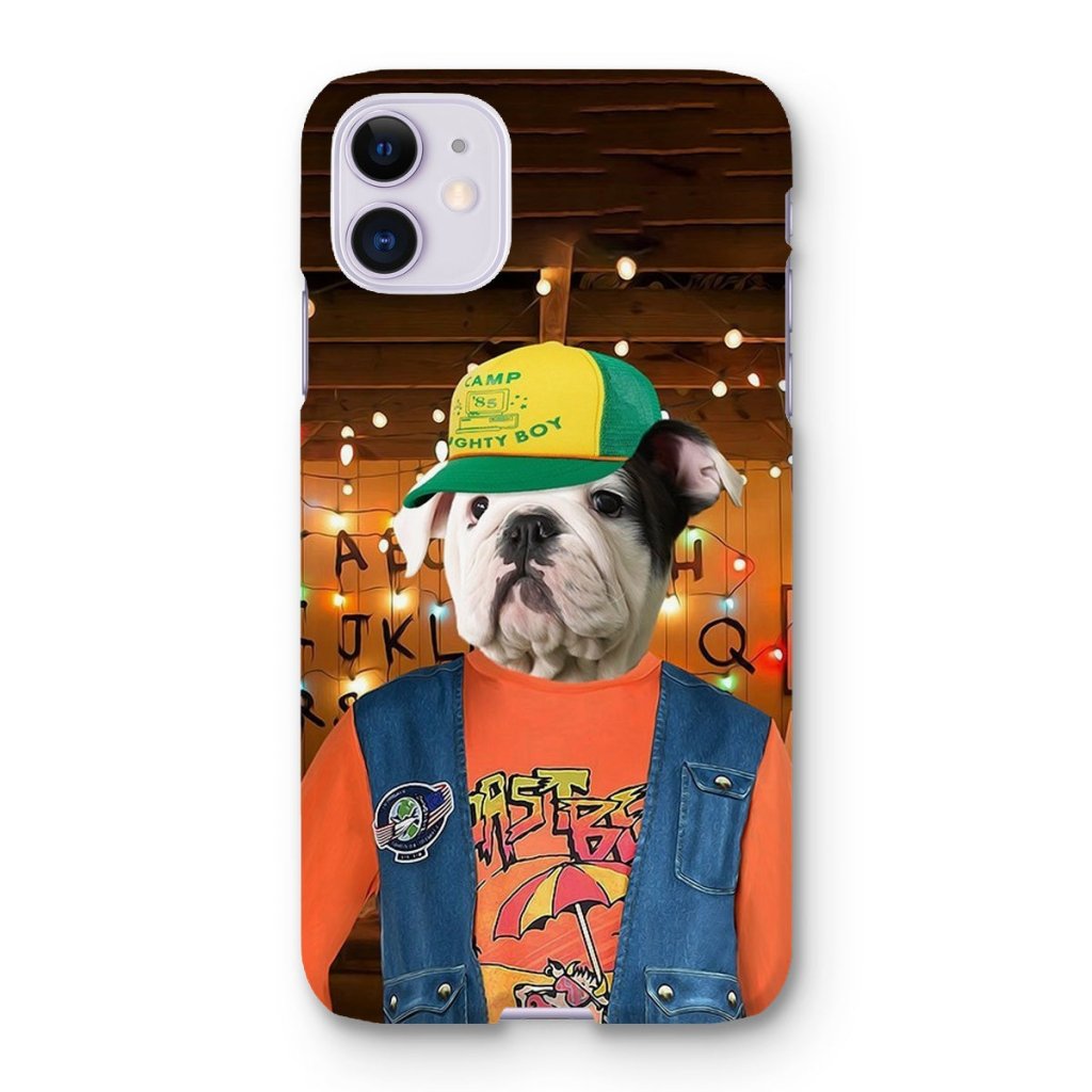 Retro 80s Sci-Fi Custom Pet Snap Phone Case | Custom Pet Artwork | Paw & Glory