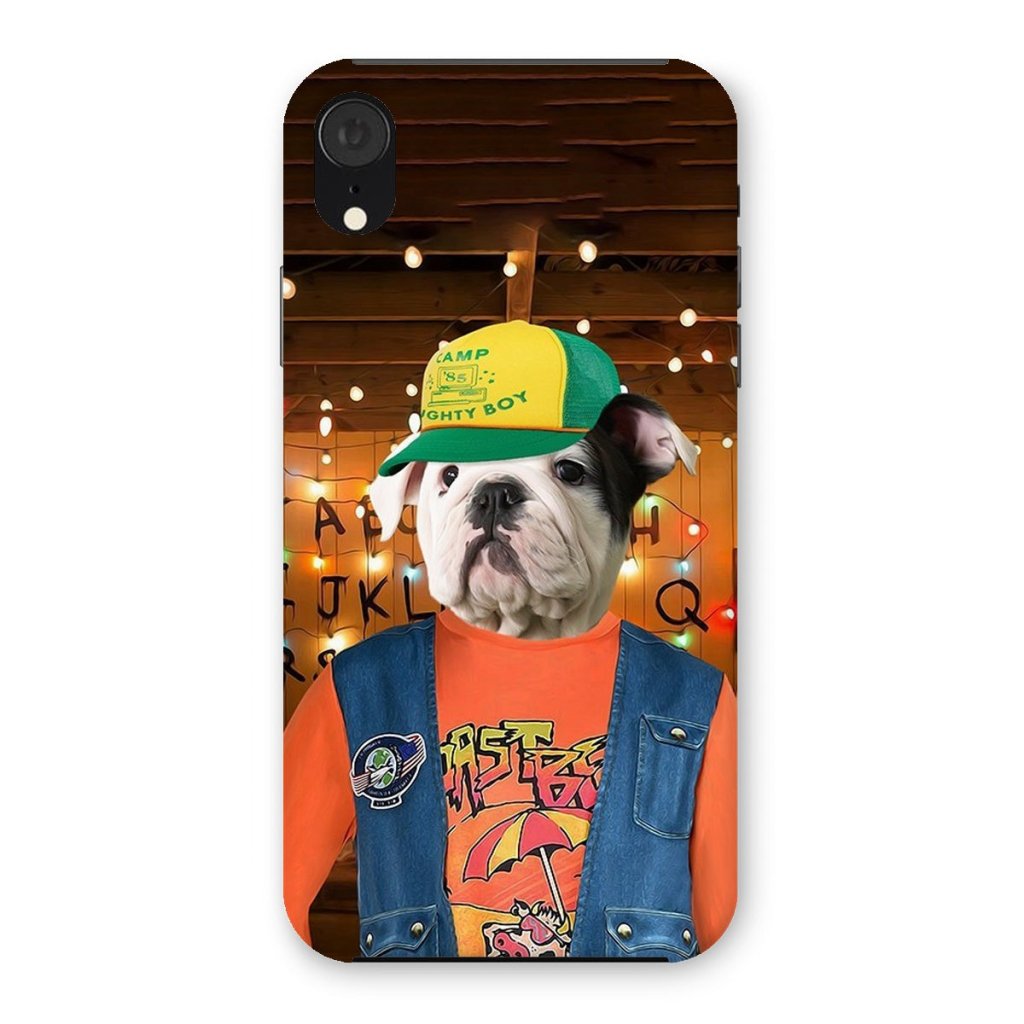 Retro 80s Sci-Fi Custom Pet Snap Phone Case | Custom Pet Artwork | Paw & Glory