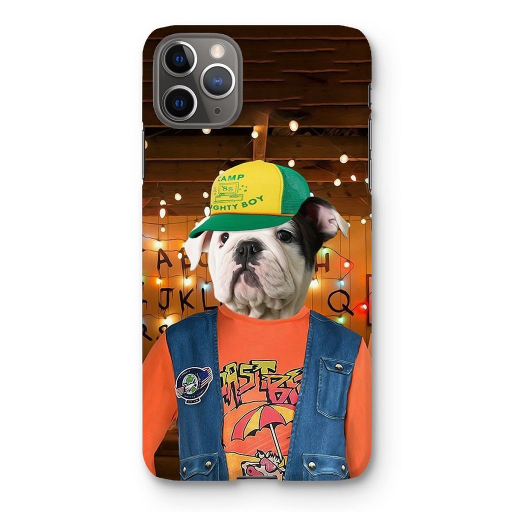 Retro 80s Sci-Fi Custom Pet Snap Phone Case | Custom Pet Artwork | Paw & Glory