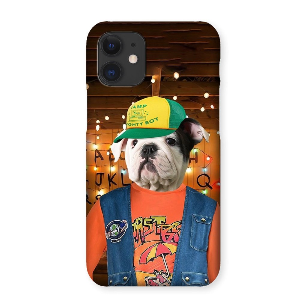 Retro 80s Sci-Fi Custom Pet Snap Phone Case | Custom Pet Artwork | Paw & Glory
