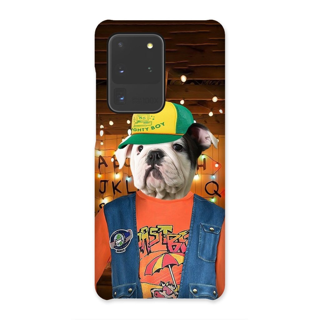 Retro 80s Sci-Fi Custom Pet Snap Phone Case | Custom Pet Artwork | Paw & Glory