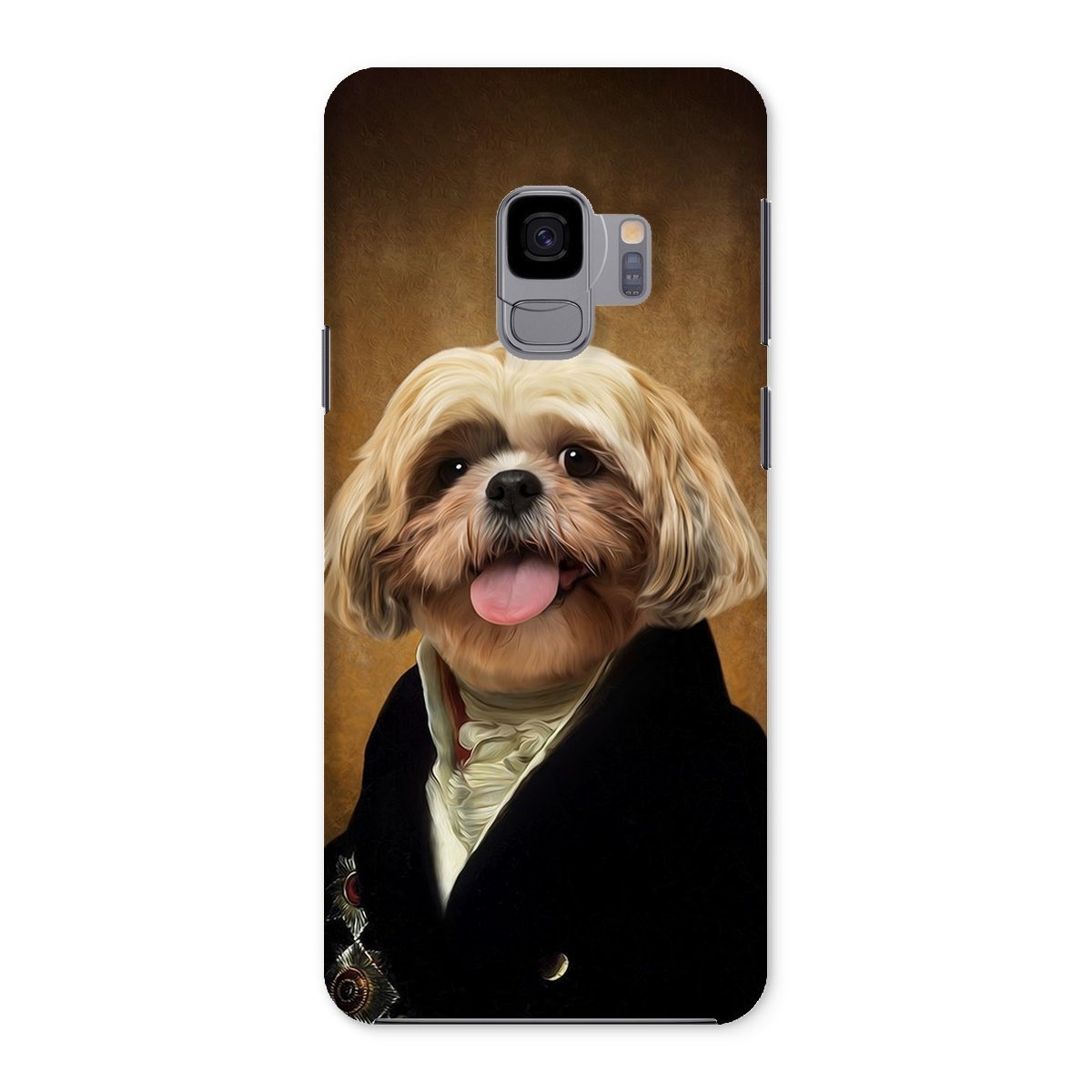 The Earl: Custom Pet Phone Case - Paw & Glory - Dog Portraits - Pet Portraits