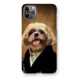 The Earl: Custom Pet Phone Case - Paw & Glory - Dog Portraits - Pet Portraits