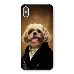 The Earl: Custom Pet Phone Case - Paw & Glory - Dog Portraits - Pet Portraits