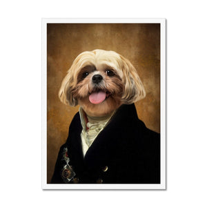 The Earl: Custom Pet Portrait - Paw & Glory - Dog Portraits - Pet Portraits