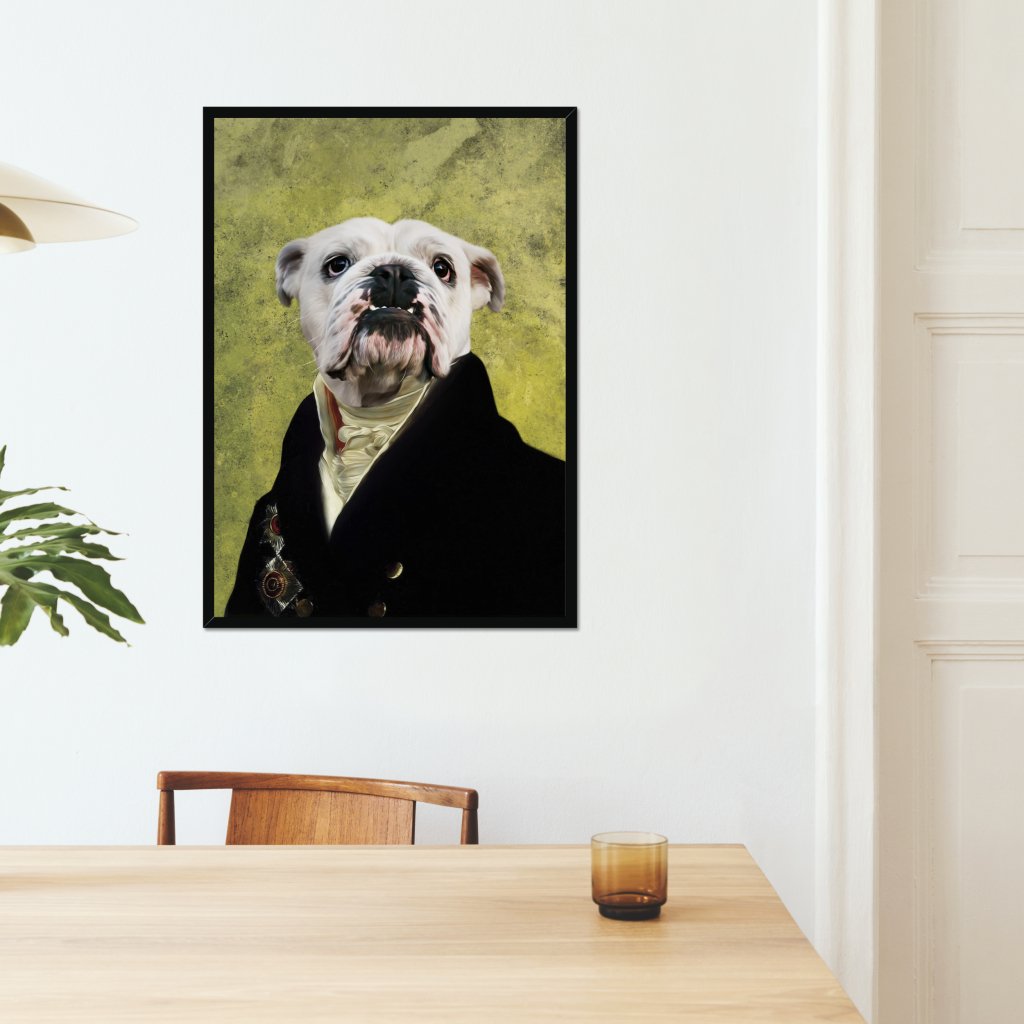 Pet Portraits | The Earl: Custom Pet Portrait | Paw & Glory