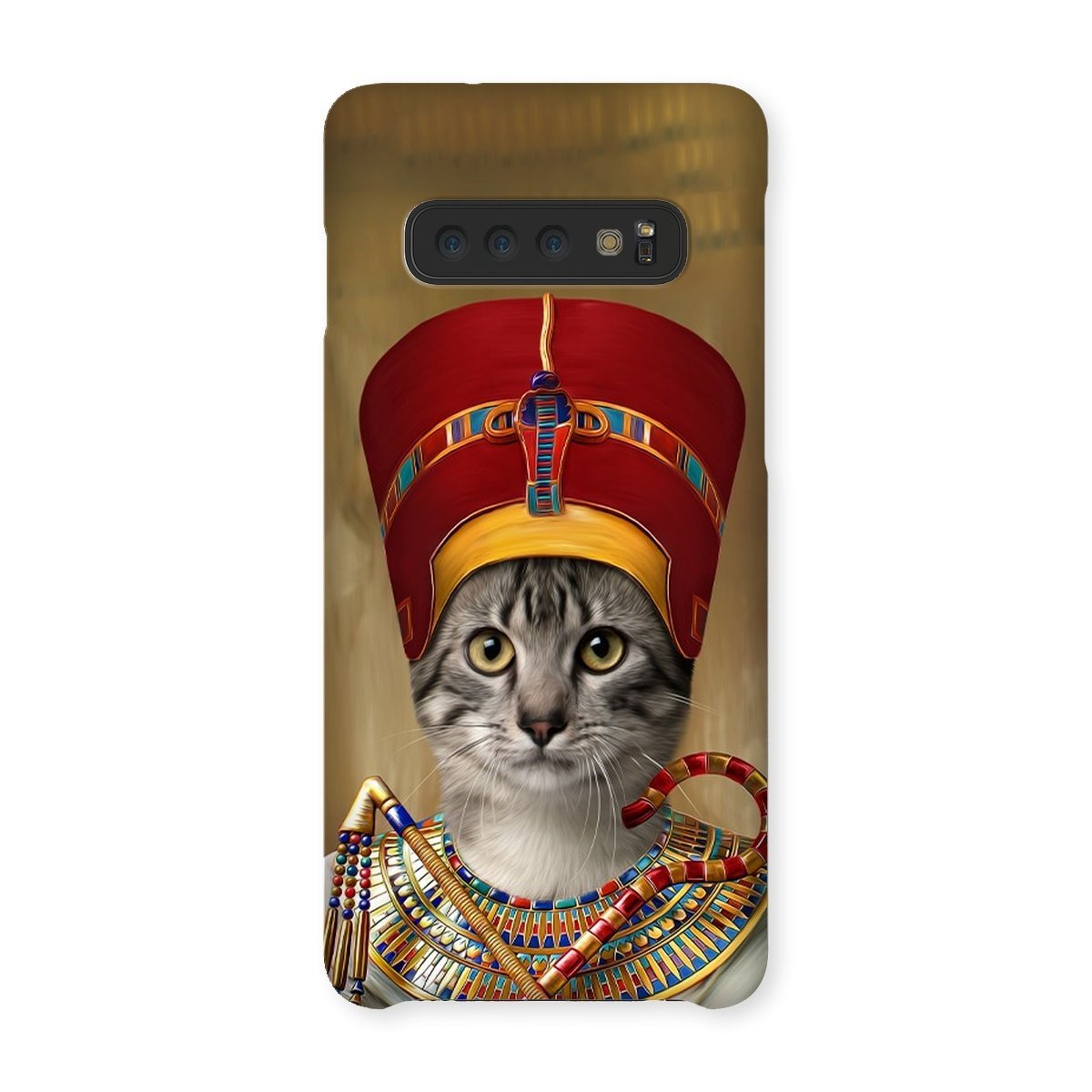 Pet Portraits | The Egyptian Queen: Custom Pet Phone Case | Paw & Glory