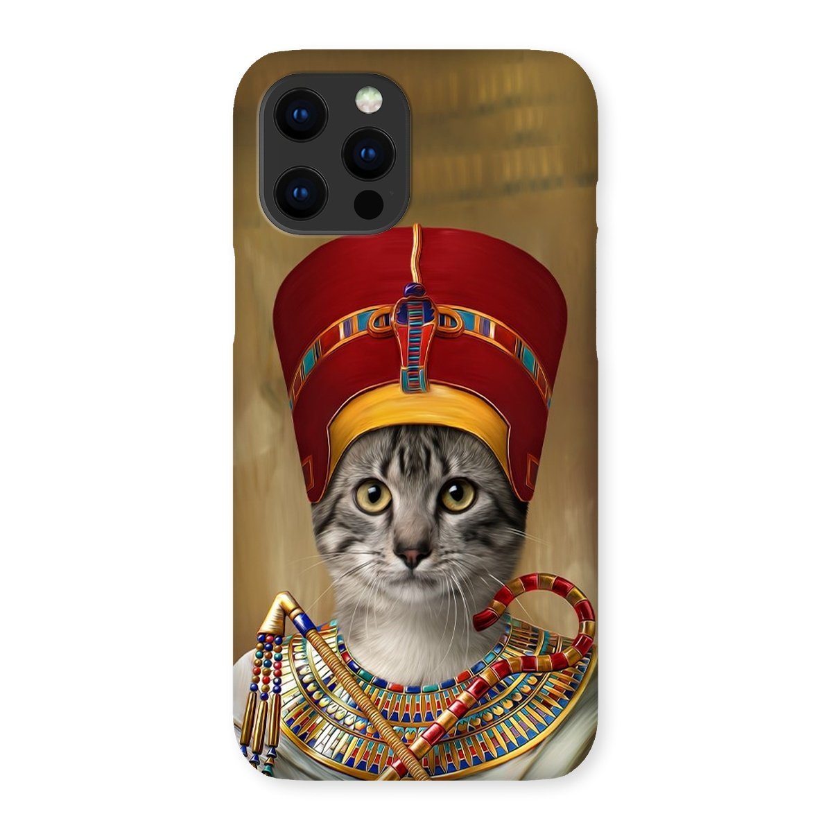 Pet Portraits | The Egyptian Queen: Custom Pet Phone Case | Paw & Glory