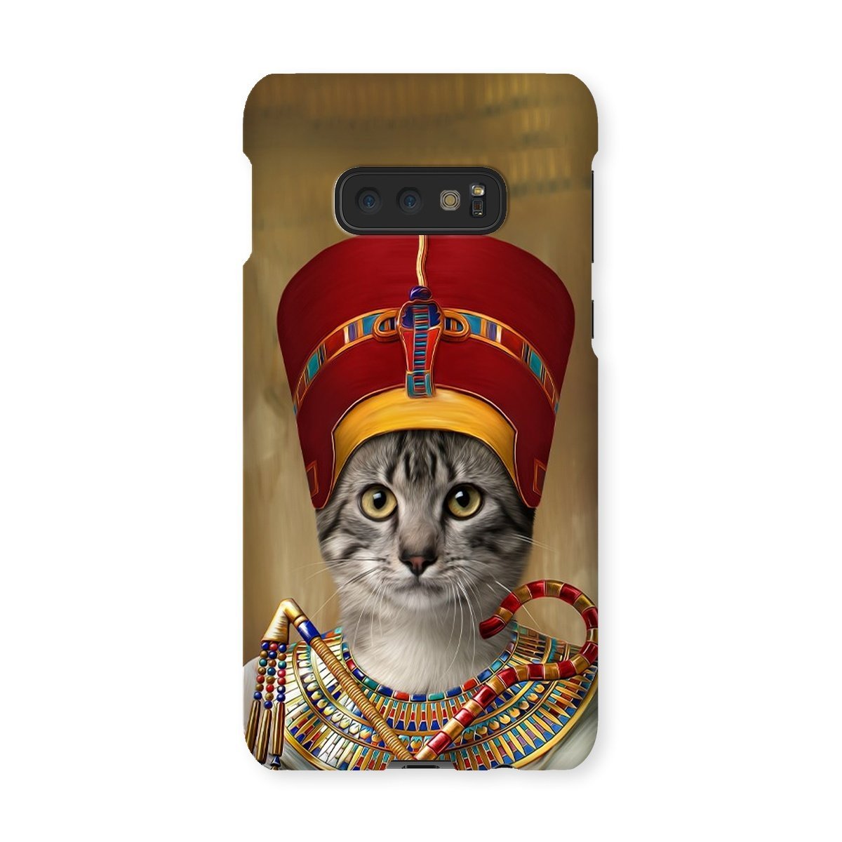 Pet Portraits | The Egyptian Queen: Custom Pet Phone Case | Paw & Glory
