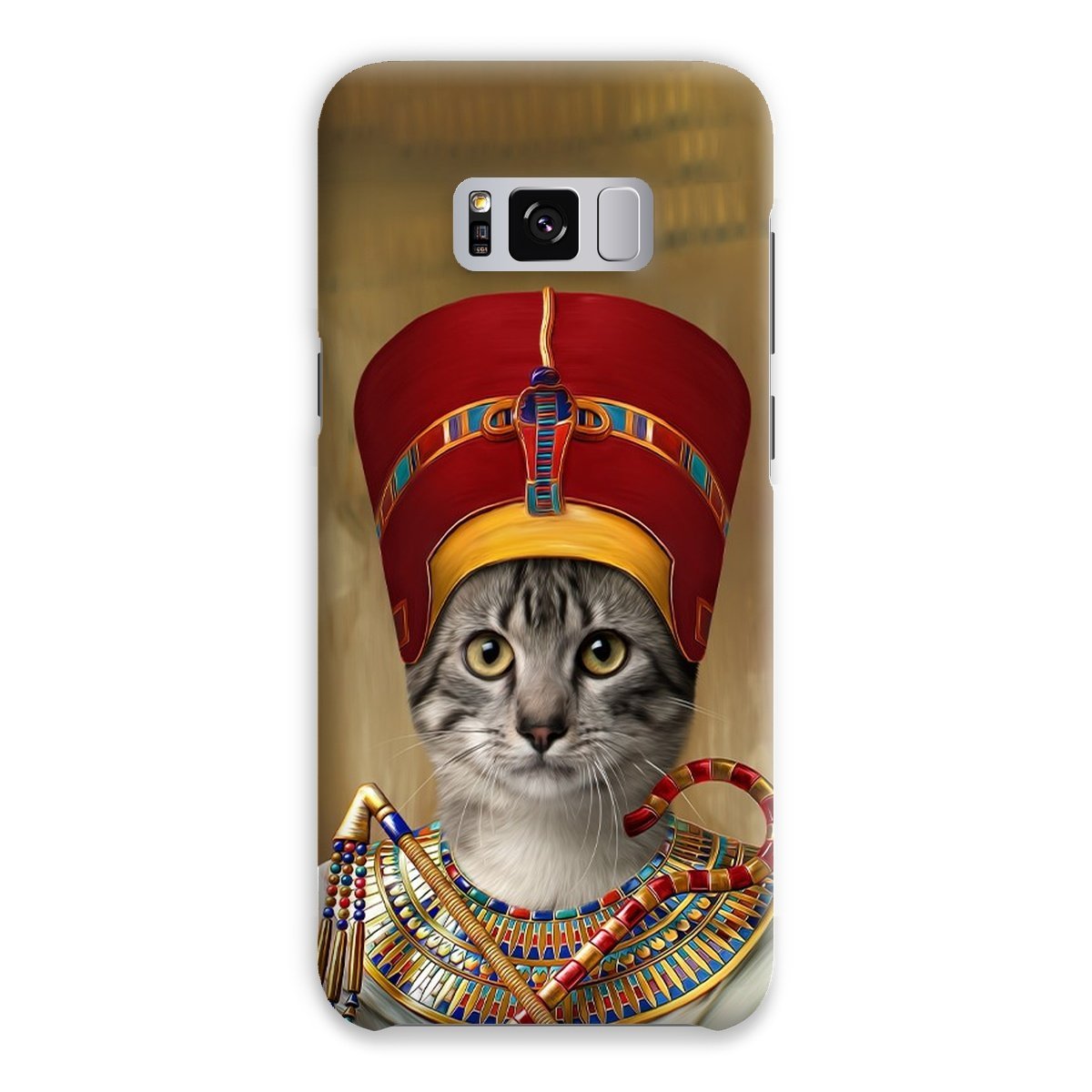 Pet Portraits | The Egyptian Queen: Custom Pet Phone Case | Paw & Glory