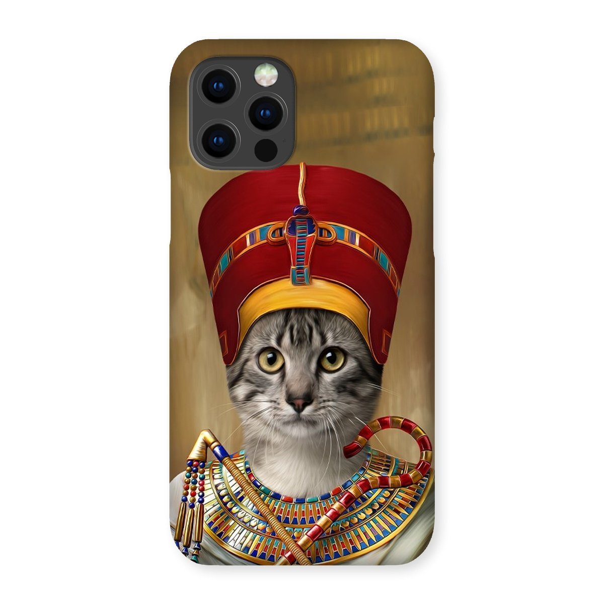 The Egyptian Queen: Custom Pet Phone Case - Paw & Glory - Dog Portraits - Pet Portraits
