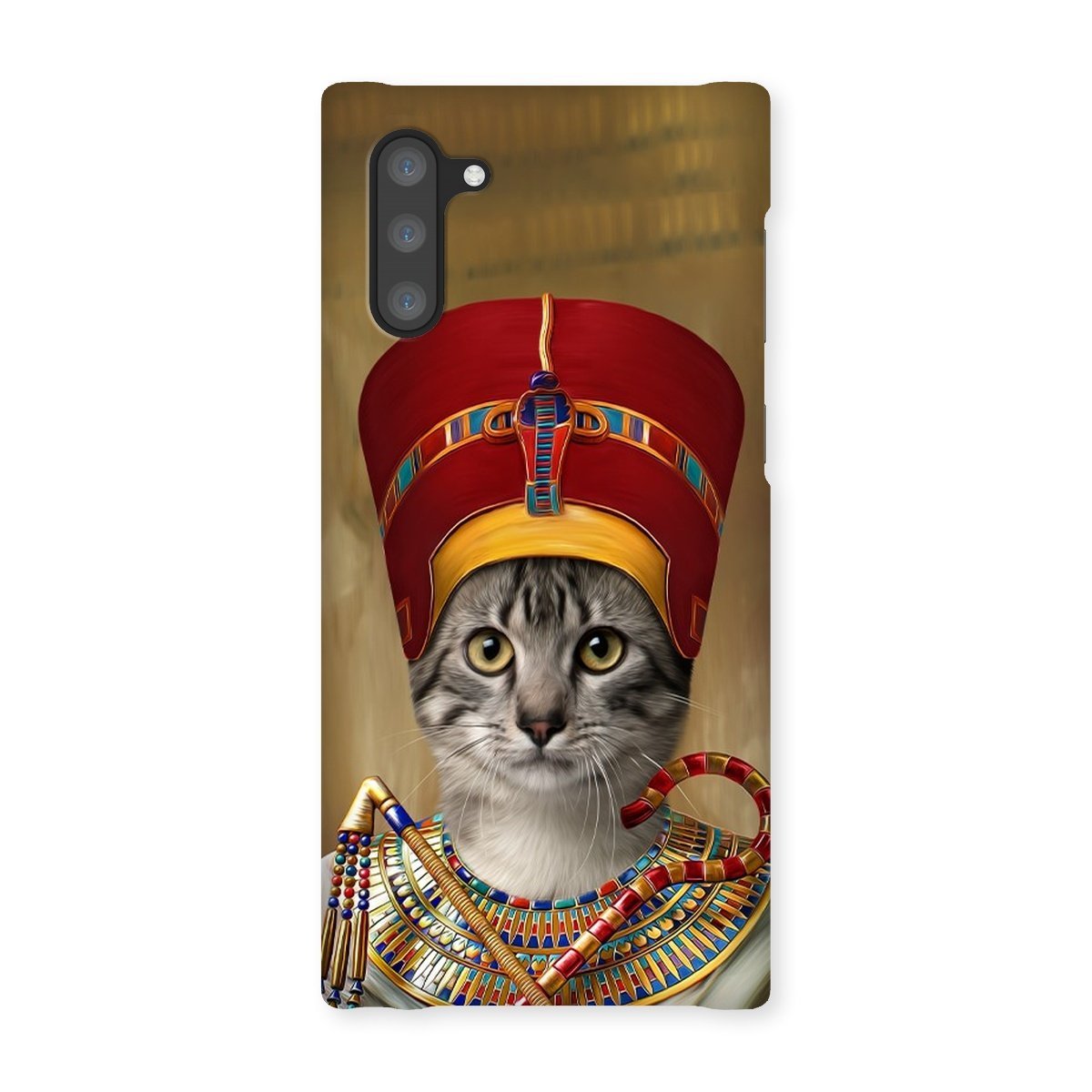 Pet Portraits | The Egyptian Queen: Custom Pet Phone Case | Paw & Glory
