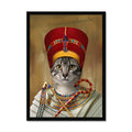 The Egyptian Queen: Custom Pet Portrait