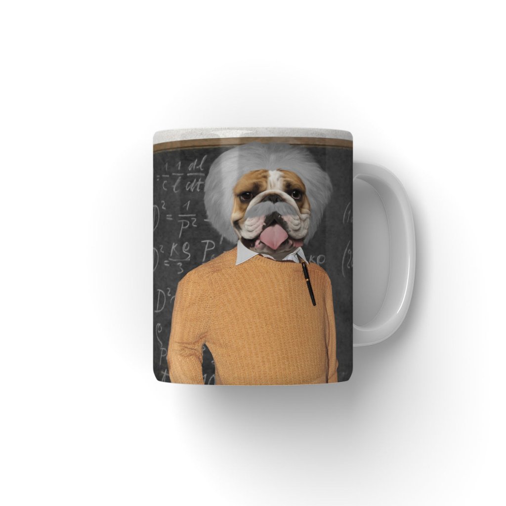 Pet Portraits | The Einstein: Custom Pet Coffee Mug | Paw & Glory