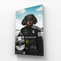 Elite Racing Driver: Custom Pet Canvas
