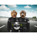 The Elite Drivers (Mercedes Inspired): Custom Digital Download Pet Portrait