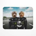 The Elite Drivers (Mercedes Inspired): Custom Pet Blanket