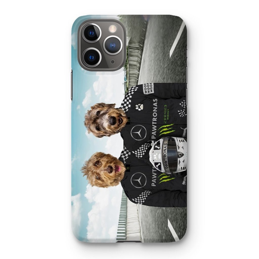 The Elite Drivers (Mercedes Inspired): Custom Pet Phone Case - Paw & Glory - Dog Portraits - Pet Portraits