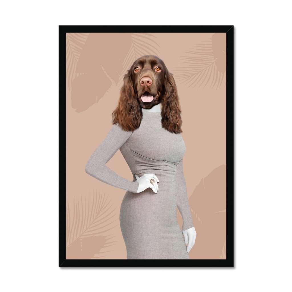 Pet Portraits | The Emily (Real Housewives of Orange County): Custom Pet Portrait | Paw & Glory