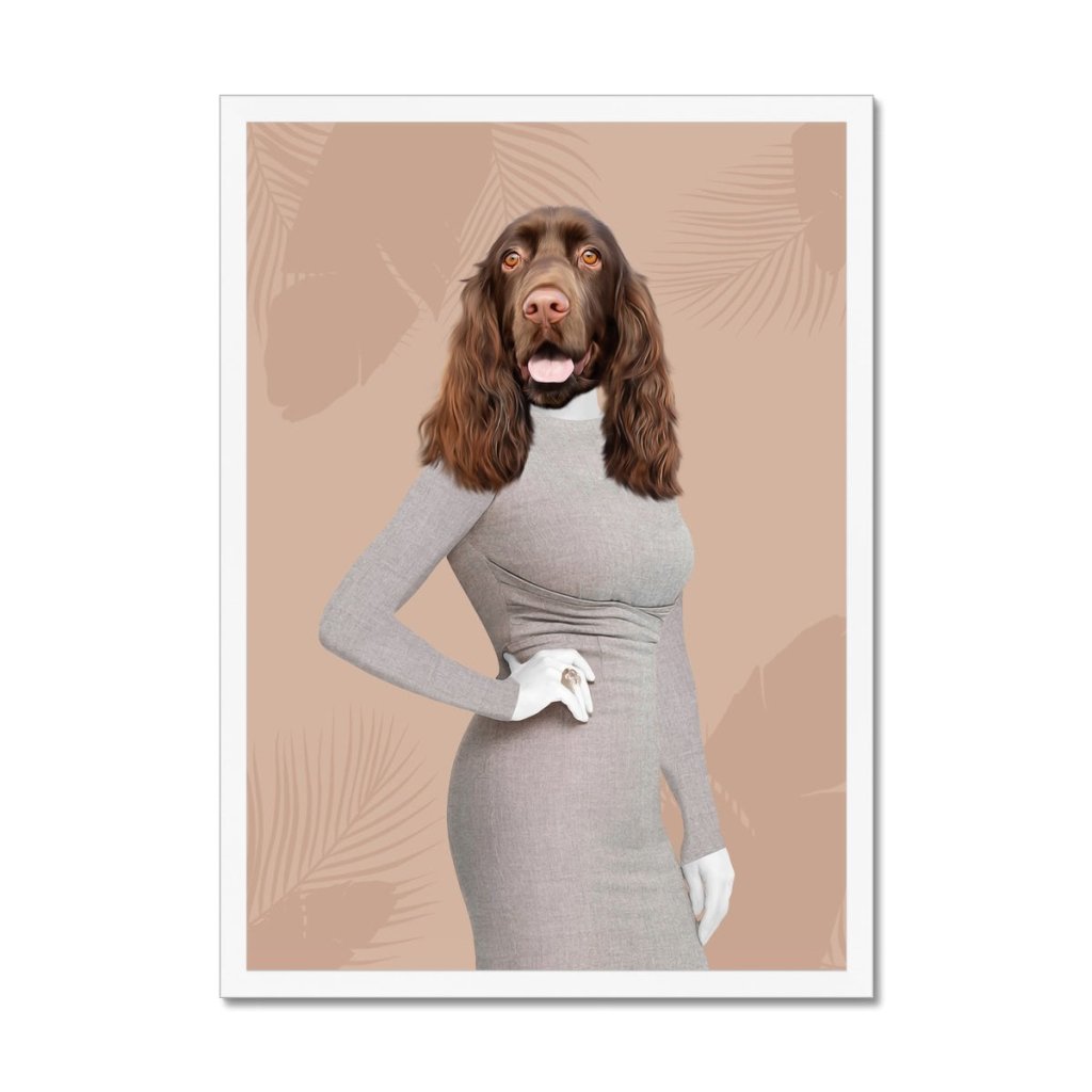 Pet Portraits | The Emily (Real Housewives of Orange County): Custom Pet Portrait | Paw & Glory