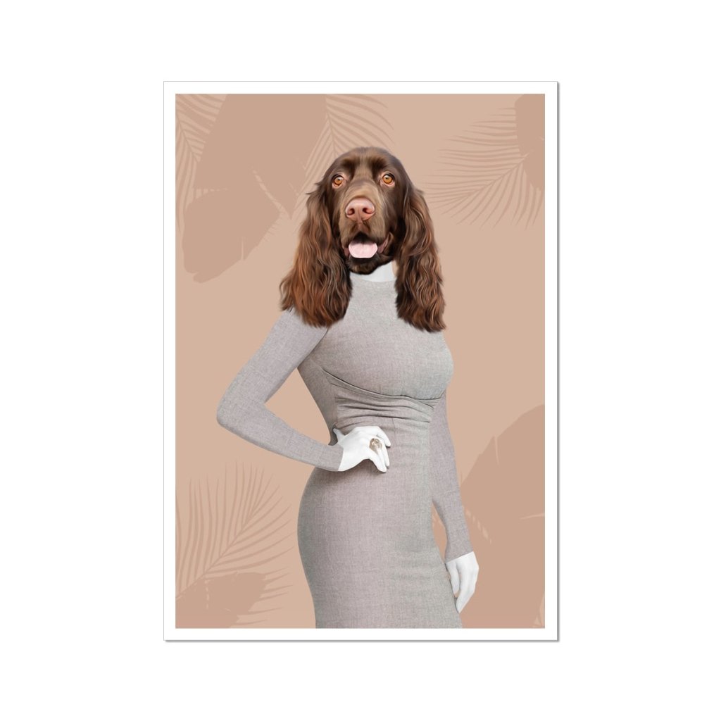 Pet Portraits | The Emily (Real Housewives of Orange County): Custom Pet Poster | Paw & Glory