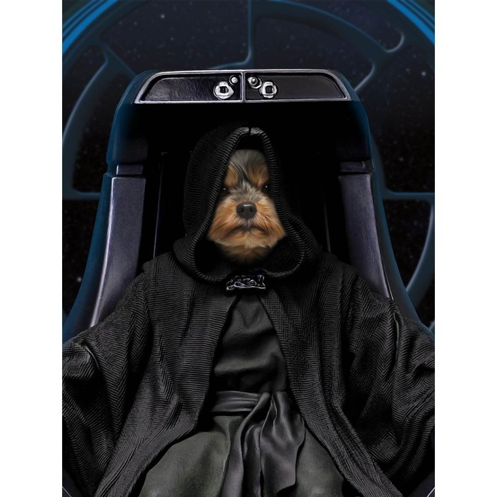 Galactic Emperor Custom Digital Download Pet Portrait | Paw & Glory