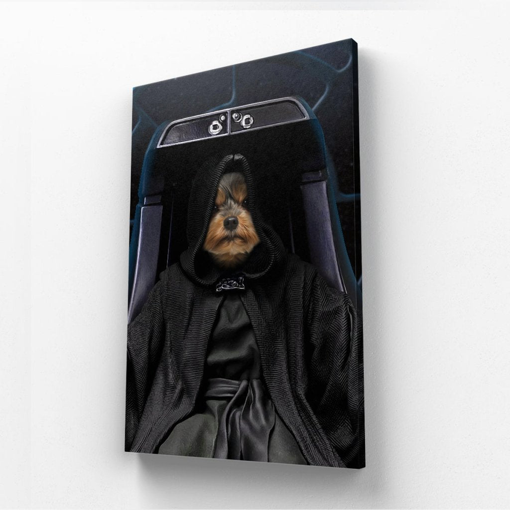 Pet Portraits | The Empawror (Star Wars Inspired): Custom Pet Canvas | Paw & Glory